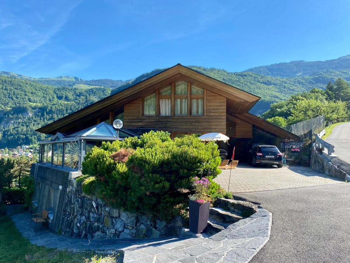 Appartement Aareschlucht- Grandiose Aussicht Fuer 2-6 Pers. Meiringen Exteriör bild