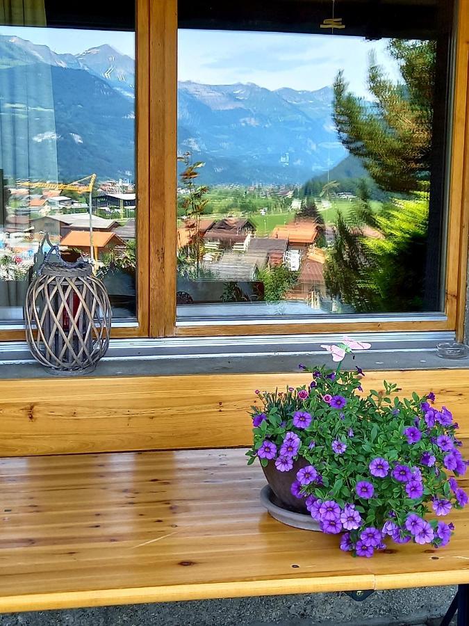 Appartement Aareschlucht- Grandiose Aussicht Fuer 2-6 Pers. Meiringen Exteriör bild